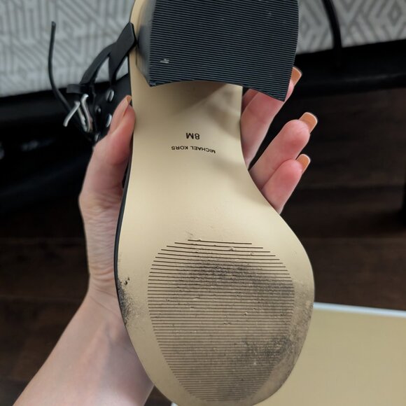 Michael Kors Irene sandal heeled 8 - Picture 3 of 4